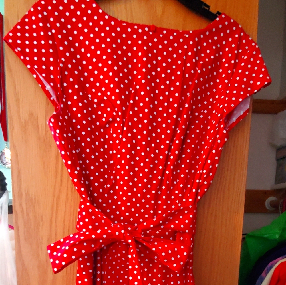 Polka dot dress